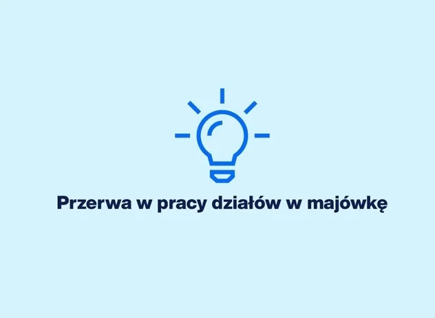 Informacja o przerwie majowej | Aktualności | Uniwersytet WSB Merito Szczecin: przerwa majowa