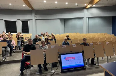 II edycja konferencji „STEAM i AI w edukacji” już za nami! [GALERIA ZDJĘĆ] | Uniwersytet WSB Merito w Toruniu: II konferencja Steam i AI w edukacji