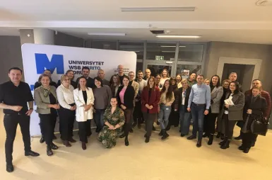 Spotkanie autorskie z Tomaszem Gordonem na Uniwersytecie WSB Merito w Toruniu | 24.02.2026 [GALERIA ZDJĘĆ] | Aktualności | Uniwersytet WSB Merito w Toruniu: uczestnicy spotkania autorskiego z Tomaszem Gordonem