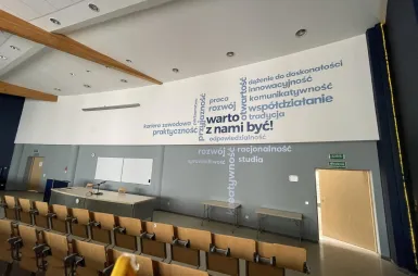 Університет ВСБ Меріто в Торуні | Університети ВСБ Меріто: sala wykładowa
