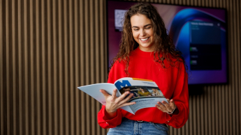 Studentka Uniwerystetu WSB Merito 