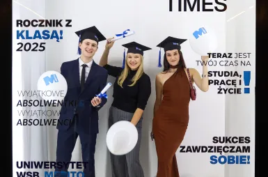 Absolutorium 2026 – świętujmy razem zakończenie studiów! | Aktualności | Uniwersytet WSB Merito Warszawa: Merito Times