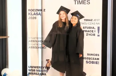 Absolutorium 2026. Razem świętowaliśmy zakończenie ważnego etapu | Aktualności | Uniwersytet WSB Merito Warszawa: Absolutorium 