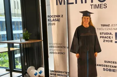 Absolutorium 2026. Razem świętowaliśmy zakończenie ważnego etapu | Aktualności | Uniwersytet WSB Merito Warszawa: Absolutorium 