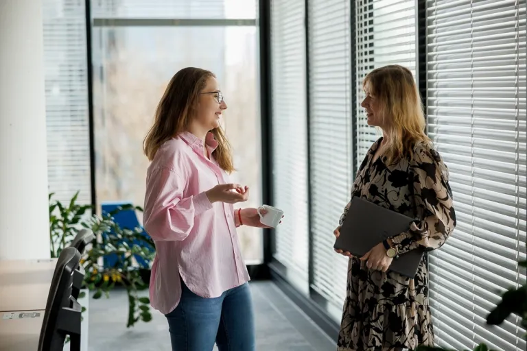 Zarządzanie projektami i organizacjami zwinnymi | Uniwersytet WSB Merito Warszawa: rozmowa studentek