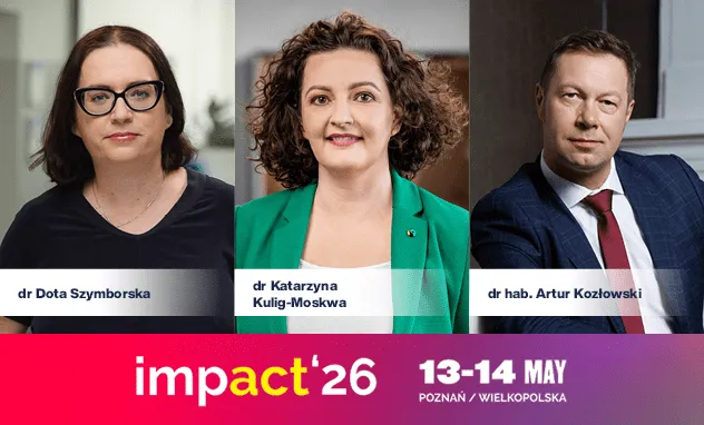 Eksperci Uniwersytetów WSB Merito na scenach Impact’26 | Aktualności | Uniwersytet WSB Merito Warszawa: impact'26