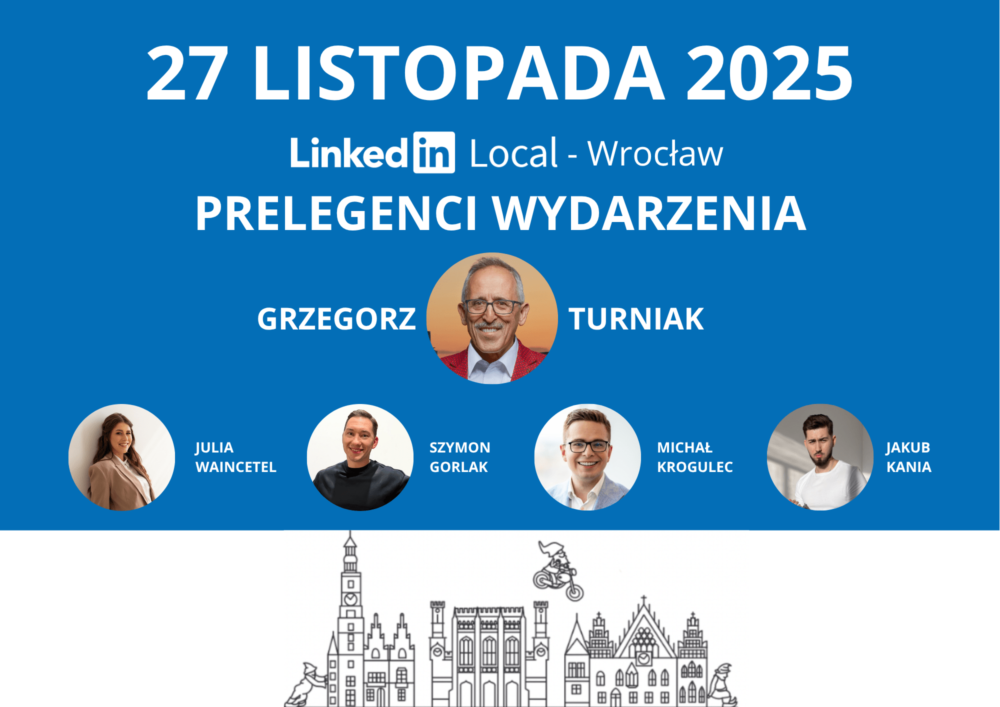 prelegenci linkedin local wrocław