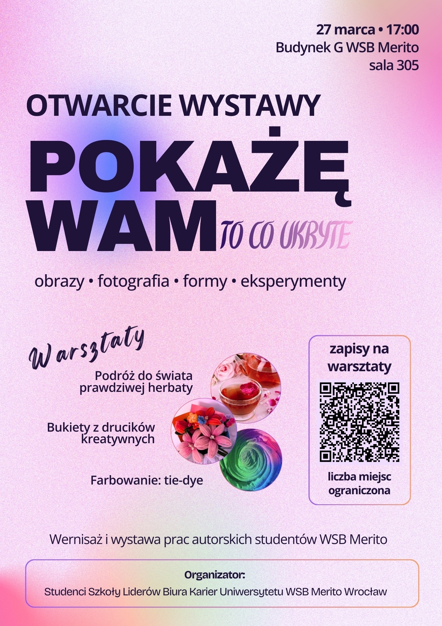 Plakat wystawy Pokażę Wam