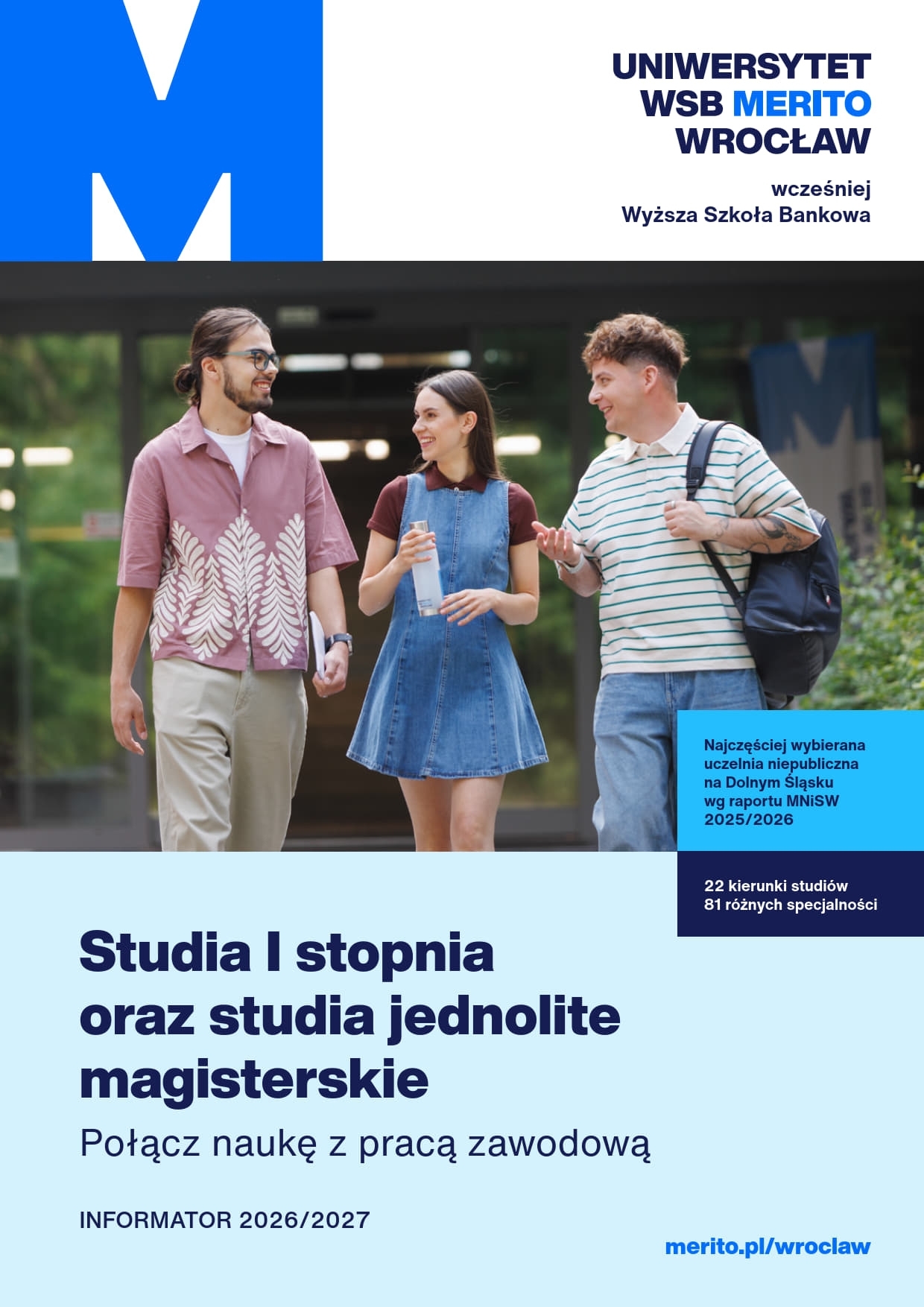 Okładka informatora studiów
