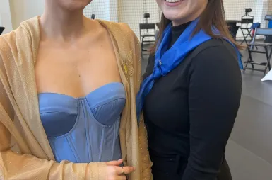 I Akademickie Mistrzostwa Polski w Makijażu | Uniwersytet WSB Merito we Wrocławiu: studentki kierunku kosmetologia podczas Akademickich Mistrzostw Polski w Makijażu