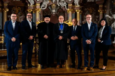 Absolwenci prawa wśród nowo zaprzysiężonych aplikantów radcowskich | Aktualności | Uniwersytet WSB Merito we Wrocławiu: Aplikanci radcowscy w Auli Leopoldina