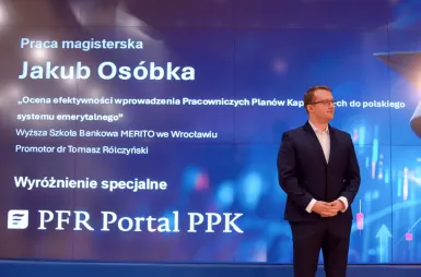 Nasz absolwent nagrodzony w konkursie GPW! | Aktualności | Uniwersytet WSB Merito we Wrocławiu: Gala wręczenia nagród w konkursie GPW