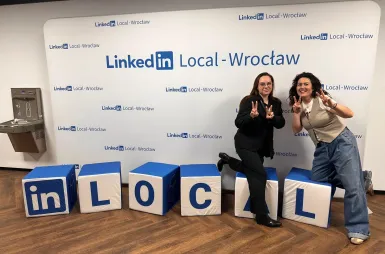Local Wrocław – spotkanie profesjonalistów z Linkedin | Aktualności | Uniwersytet WSB Merito we Wrocławiu: Organizatorki Monika i Aleksadnra