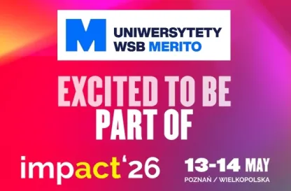 Aktualności | Uniwersytet WSB Merito we Wrocławiu: Grafika promująca Impact'26