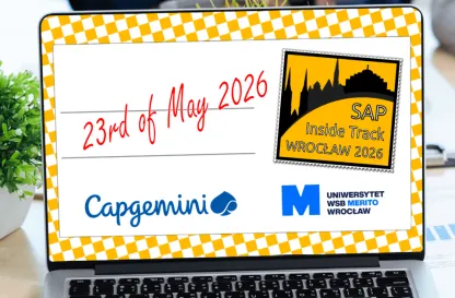 Aktualności | Uniwersytet WSB Merito we Wrocławiu: SAP Inside Track grafika