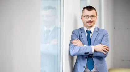 Władze uniwersytetu | Uniwersytet WSB Merito we Wrocławiu: Władze uczelni - zastępca kanclerza- dr Tomasz Kopyściański 